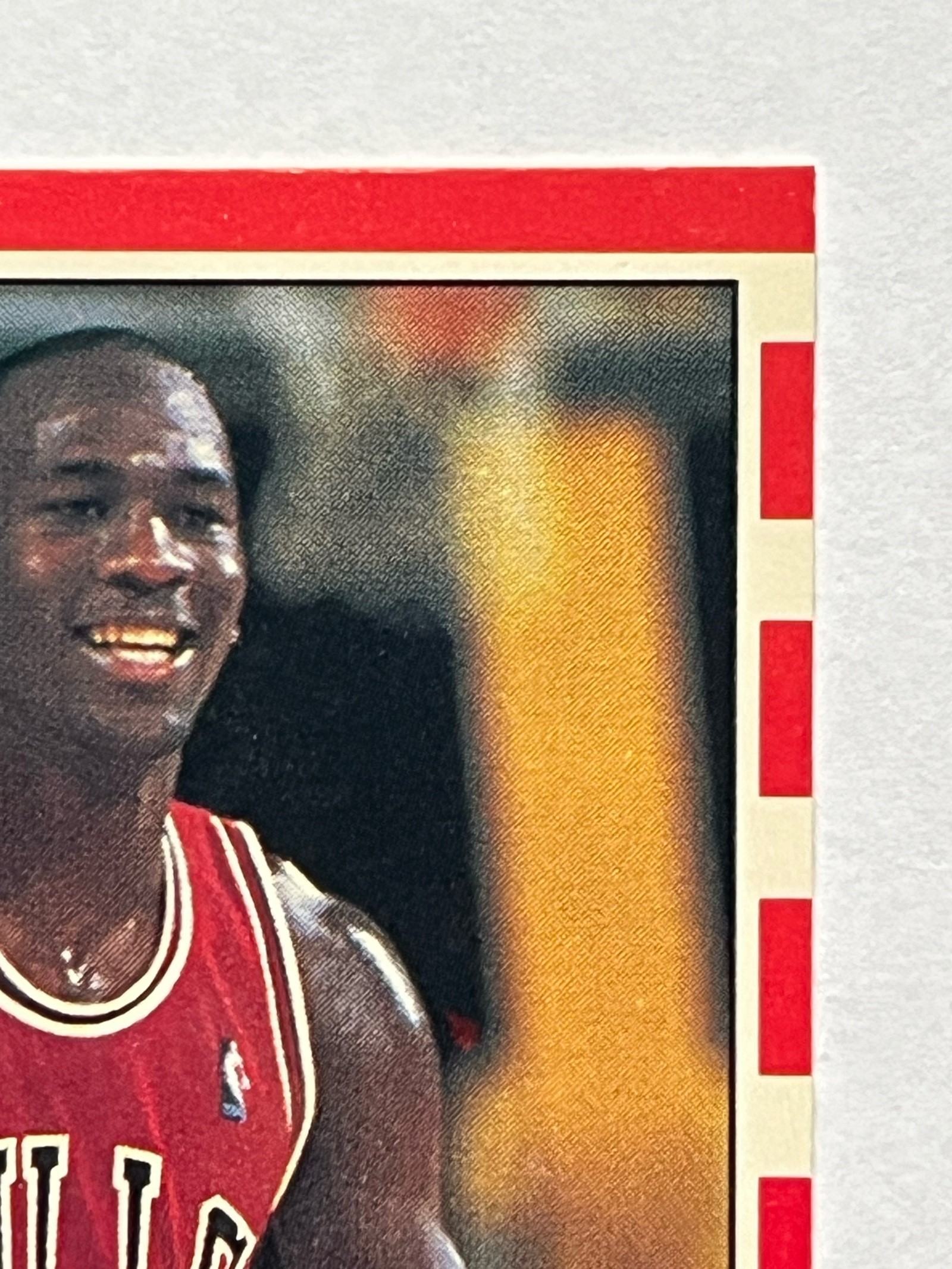 1987-88 Fleer Basketball Sticker #2 Michael Jordan 2nd Year