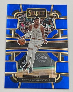 2023-24 Panini Select Concourse Victor Wembanyama #87 RC Rookie Card