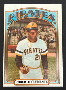 1972 Topps Baseball #309 Roberto Clemente Pittsburgh Pirates HOF