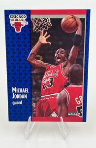 1991 Fleer Basketball #29 Michael Jordan Chicago Bulls