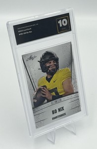 2023 Leaf Draft RC Bo Nix #RS-09 Gem Mint 10