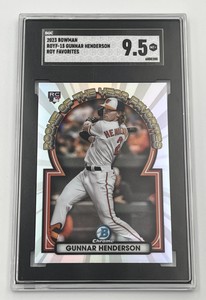2023 Bowman Chrome ROY RC Gunnar Henderson SGC 9.5