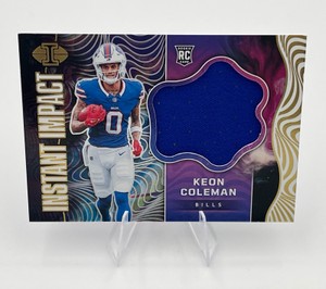 2024 Panini Illusions Football #II-KCN Keon Coleman RC Patch Card Buffalo Bills