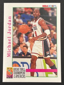 1992-93 NBA Hoops Michael Jordan #341 Chicago Bulls