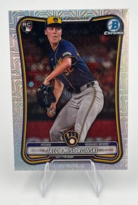 2026 Bowman Chrome #35 Jacob Misiorowski MOJO Refractor RC Rookie Card