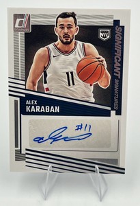 2025-26 Panini Significant Signatures Alex Karaban RC Autograph #SS-AXK