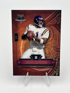 2026 Wild 7 Card Studs Daunte Culpepper #7CSR-DC Numbered 12 Minnesota Vikings