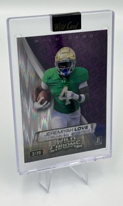 2026 Wild Card Wild Chrome Jeremiyah Love RC Numbered 220