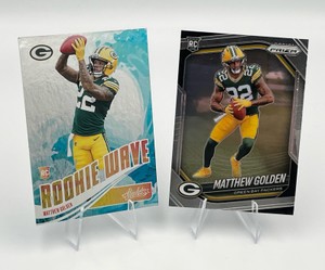 2025 Panini Football Matthew Golden RC Rookie Card Lot Green Bay Packers