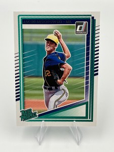 2025 Panini Donruss Rated Prospect #128 Jacob Misiorowski Milwaukee Brewers
