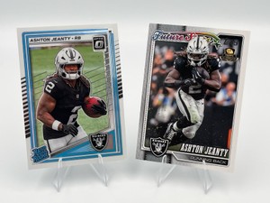 Ashton Jeanty RC Rookie Card Lot Las Vegas Raiders