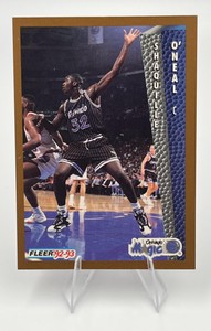 1992-93 Fleer Basketball #401 Shaquille ONeal RC Rookie Card