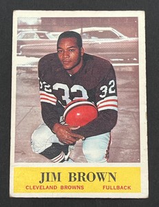 1964 Topps Football Jim Brown #30 Cleveland Browns HOFer