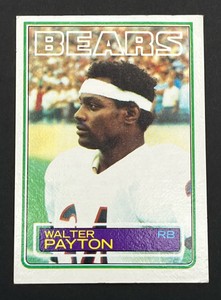 1983 Topps Football #36 Walter Payton HOFer