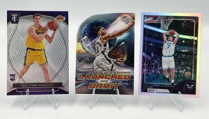 NBA Basketball Card Lot - Kon Knueppel RC  Dalton Knecht RC  2024 Topps Chrome Giannis LAUNCHED INTO ORBIT