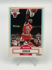 1990 Fleer Basketball #26 Michael Jordan Chicago Bulls