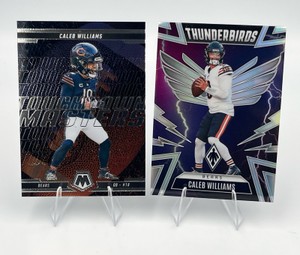 2025 Panini Thunderbirds #8 Caleb Williams  2025 Panini Mosaic Touchdown Masters #13 Caleb Williams Chicago BEARS