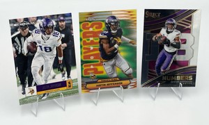 Justin Jefferson Football Card Lot Minnesota Vikings