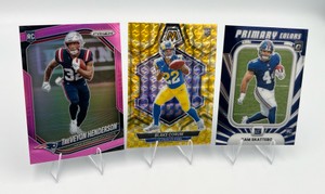 NFL Football RC Card Lot - SKATTEBO  CORUM  HENDERSON