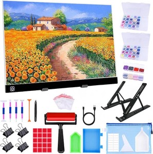 $30 Ratukall A3 LED Light Pad for Diamond Painting, USB Powered Light Board Kit
