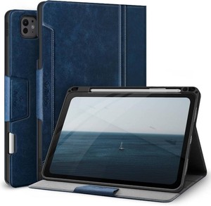 $39 Antbox for iPad Pro 11 Inch Case M5 2025M4 2024 Vegan Leather, Blue