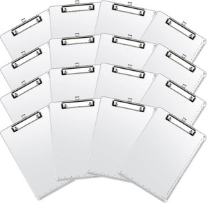 $53 Henoyso 16 Pcs Clipboard 12.5 x 9 Inch