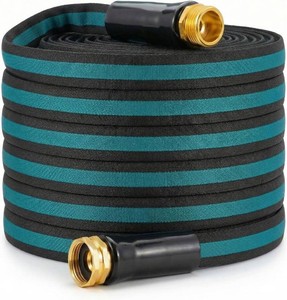 $27 50FT Lightweight Garden Hose   Kink-Resistant, Flexible, High-Pressure Hose for Outdoor Watering, Lawn Care, Garden, and Car Cleaning
