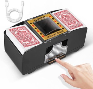 $20 FEIERYA Automatic Card Shuffler 2 Deck with USB for Card Games