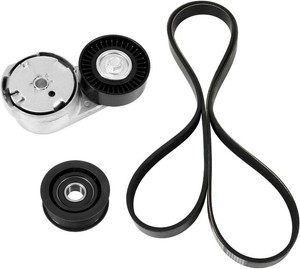 $40 Engine Drive Belt Tensioner Idler Pulley Serpentine Belt Drive Kit Fit for Chrysler 200 Town & Country, Dodge Avenger Grand Caravan Journey, 3.6L V6, 2011-2019 - Replace 90K-39282D