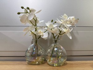 $42 Real Touch Artificial Flowers White Hydrangea in Vase for Home Decoration