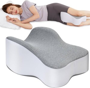 $37 UJPFEO Knee Pillow for Side Sleepers,Leg Pillows for Sciatica,Knees,Hips,Joints Between Legs,Back Pain Relief When Side Sleeping Spine Alignment Support for Knee Surgery Recovery
