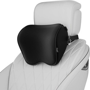 $30 Crofy 2-Pack Car Neck Pillow, Headrest Pillow with Adjustable Strap, Black