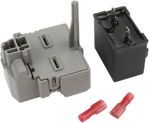 2319792 W10197428 W10189190 TSD2 Overload and Start Relay & Compressor Run Capacitor by Seentech - Compatible with Whirlpool Kenmore Refrigerators   Replaces 2264017 W10662129 (Pack 1)