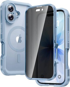 $25 Diaclara Magnetic for iPhone 17 Case with Privacy Screen Protector, Blue