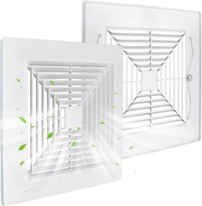 Bonsicoky 1 Pcs 12x12 Inch Bathroom Exhaust Fan Cover