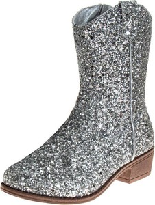 $30 Josmo Glitter Girls Cowgirl Boots Mid Calf Boots Girl Cowboy Boots Size Little KidsBig Kids Size 3