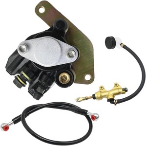 $35 5VM-2583V-00-00 Rear Brake Caliper with Hose and Master Cylinder Replacement for Yamaha Blaster 200 YFS200 2003 2004 2005 2006