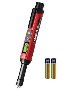 $20 KAIWEETS Brake Fluid Tester Pen with Corrosion Resistance Probe, High-Precision Brake Fluid Moisture Tester with Data Hold Function, Buzzer Alarm, 3 Colors Backlight, Calibrated for DOT3, DOT4, DOT5.1