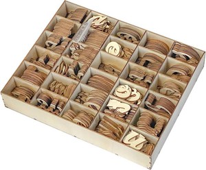 $28 570 Pieces 2 Inch Unfinished Wooden Letters for Crafts Cursive Wood Letters ABCs with Sorting Trays