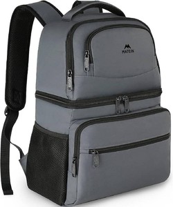 $40 MATEIN Cooler Backpack, 2640 Cans Insulated Lunch Backpack for Men Women