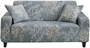 $41 HOOBUY Printed Sofa Cover Stretch Couch Covers Patterned Sofas Seater Slipcovers for 3 Cushion Couch Set QSYR (3 SeaterLarge 2 Seater)