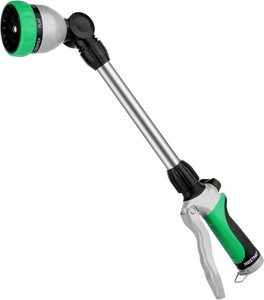 $26 RESTMO Heavy Duty Metal Watering Wand, Sprayer Nozzle for Garden Hose