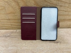 SUANPOT for iPhone 11 Pro 5.8(Non 11 6.1) with RFID Blocking Leather Wallet case Credit Card Holder, Flip Folio Book Phone case Shockproof Cover for Women Men for Apple 11 Pro case Wine Red