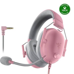 $30 Razer BlackShark V2 X Wired Xbox Gaming Headset, Pink
