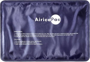 AiricePac Ice Packs for Injuries Reusable, 10x 14Gel Cold Pack for Knee Neck Shoulder Ankle Elbow Hip Back Pain Relief, Cold Compress Therapy for Swelling, Bruises, Surgery, 10x 14, Blue
