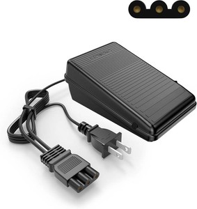 $20 Foot Pedal Power Cord Replacement for Janome Sewing Machine Compatible with Janome 033770217 hd1000 128 2212 7318 7933 3434d Kenmore 385.12318990 385.12908 384 385 1802400