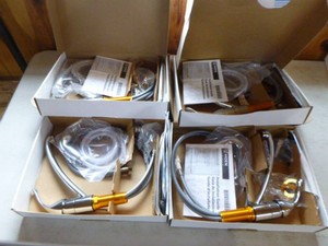 4 New Moen Kitchen Faucets