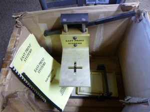 Vintage Easy Print Systems Pad Printer