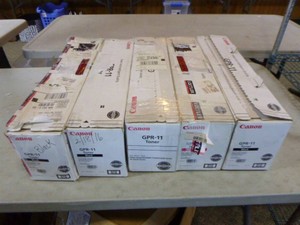 5 Canon Toner Cartridges