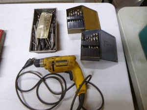 DeWalt Drill and Drill Bits